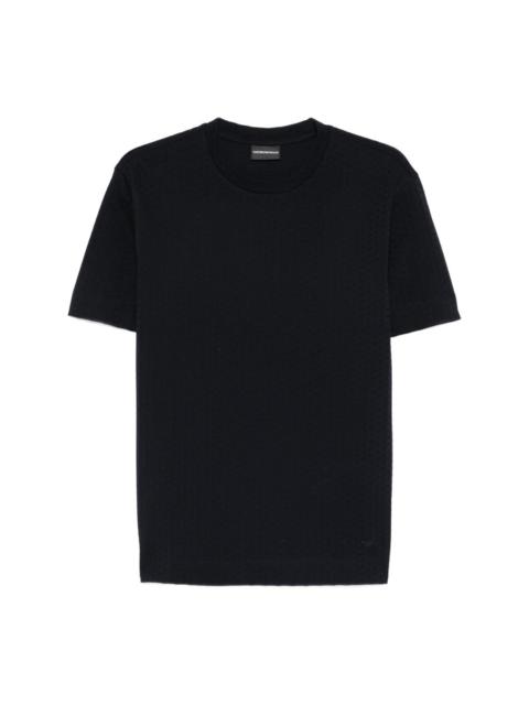 EMPORIO ARMANI Logo cotton t-shirt