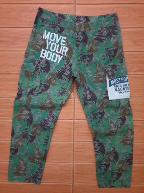 Other Designers Archival Clothing - Blue Moon leaf camouflage Pant