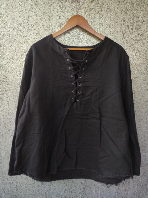 Other Designers Distressed Denim - Bukht long sleeve distressed design Linen