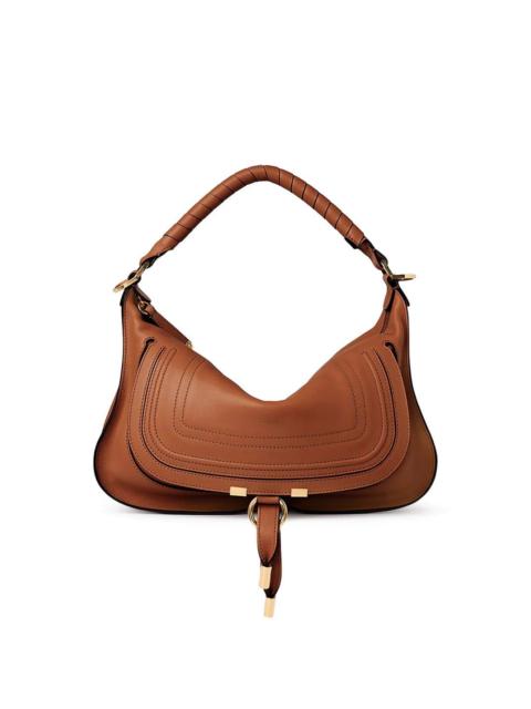 Chloé Chloe Small Clay Brown Soft Leather Shoulder Bag New & Authe