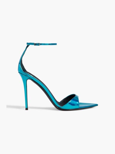 Giuseppe Zanotti Intriigo Strap 105 mirrored sandals