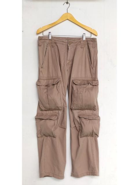 Other Designers Japanese Brand - Real Crush 3D Multipocket cargo trousers pants size L
