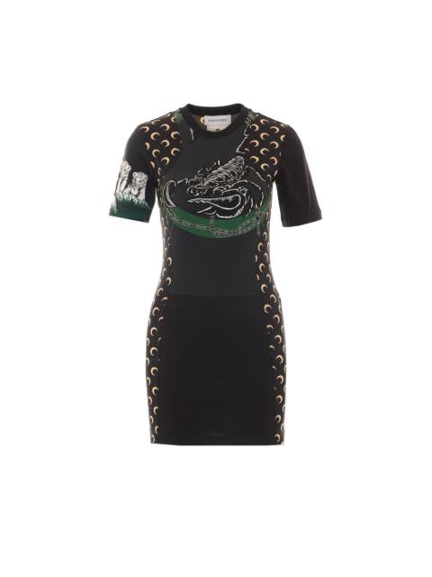 Marine Serre Marine Serre Women Mini Printed Dress