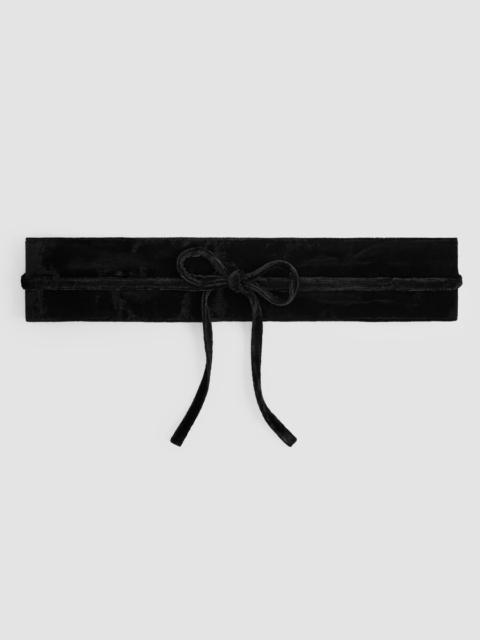 EILEEN FISHER Velvet Wrap Belt