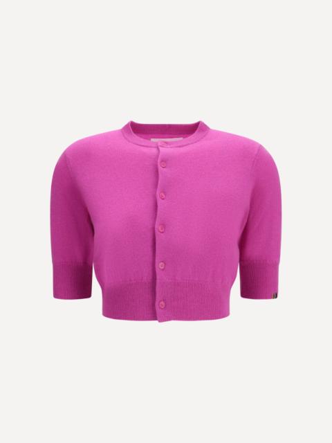 extreme cashmere Super little crewneck Cardigan by N°474