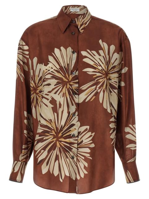 Brunello Cucinelli Brunello Cucinelli Women Floral Patterned Shirt