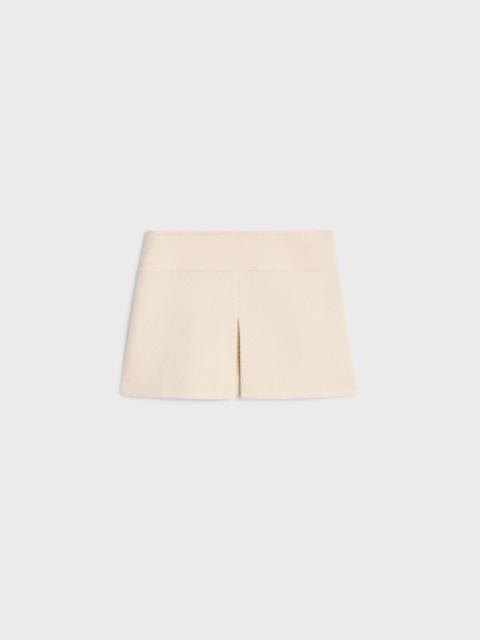 CELINE Celine Cashmere Tweed Skirt