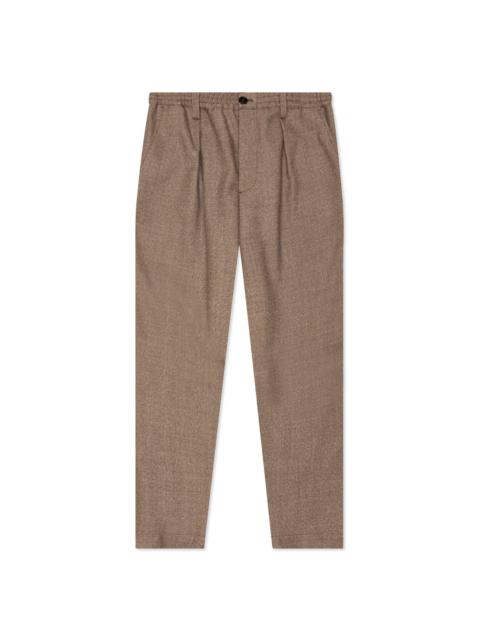Marni MARNI TROPICAL WOOL TROUSERS - RAW SIENNA