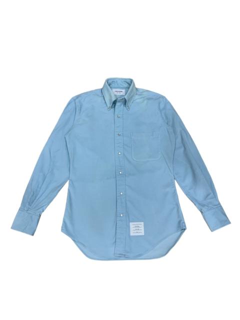 Thom Browne THOM BROWNE PEARL SNAP BUTTON SHIRT BUTTON UPS