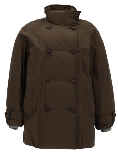 Brunello Cucinelli Brunello Cucinelli Women Double-Breasted Down Jacket
