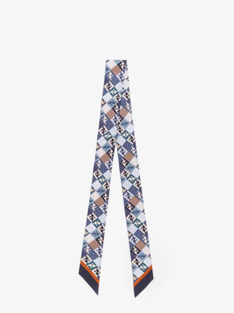 FENDI Fendi Wrappy Silk Bandeau