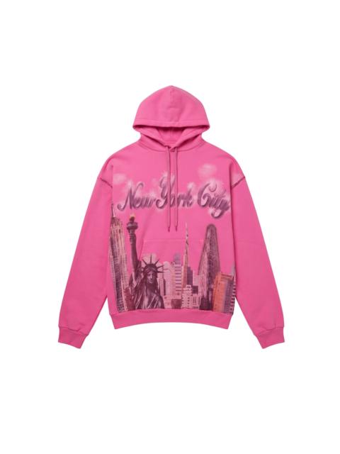 BALENCIAGA Balenciaga Pink NYC Souvenir Hoodie (S) - Pristine