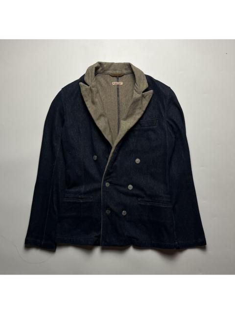 Kapital Kapital Double-Breasted Denim Blazer