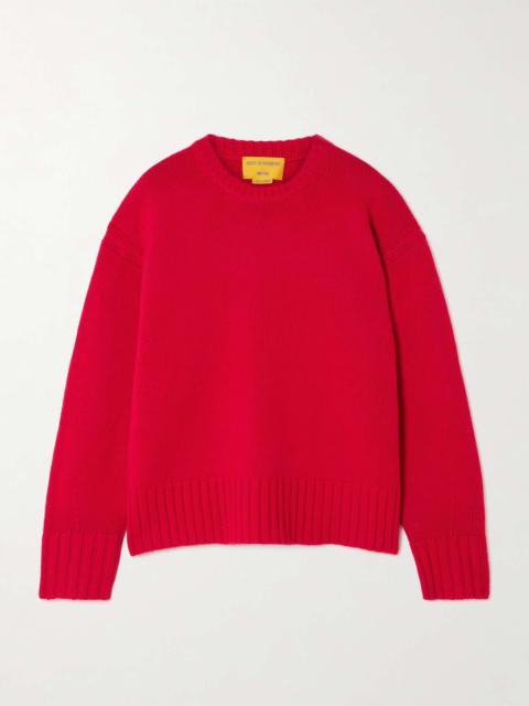 Cashmere sweater Red