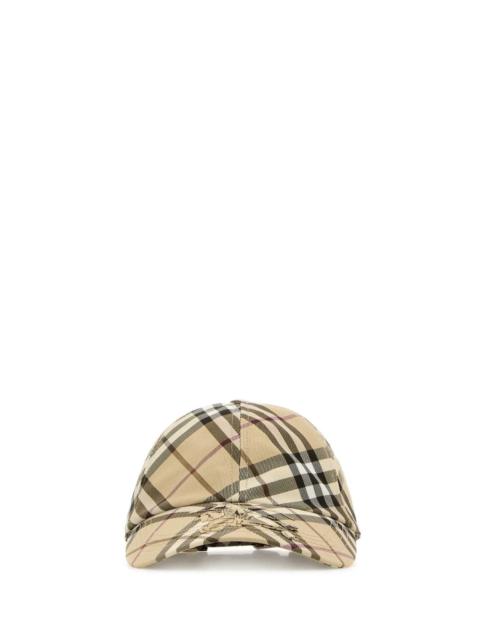 Burberry Women Embroidered Canvas Baseball Cap
