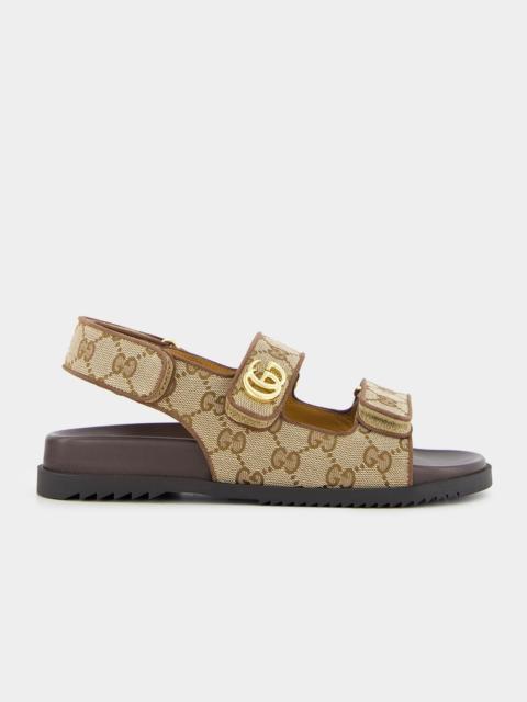 GUCCI Gucci Double G GG Sandals