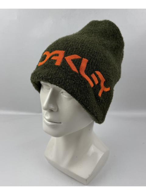 OAKLEY rare 2 way oakley beanie hat neck gaiter tc54