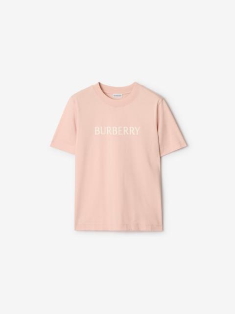 Burberry Burberry Logo Cotton T-shirt