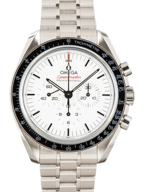 OMEGA Men's Omega Speedmaster White Dial Moonwatch Professional
