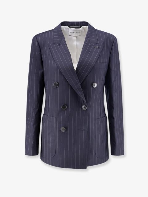 Givenchy Givenchy Double-Breasted Wool Blazer