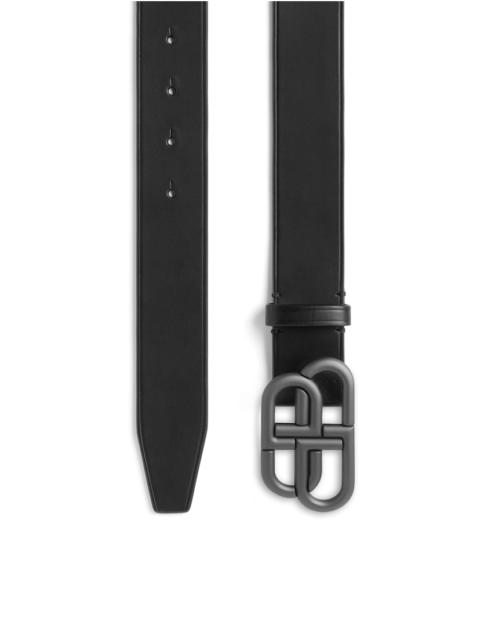 BALENCIAGA Bb Large Belt in Black
