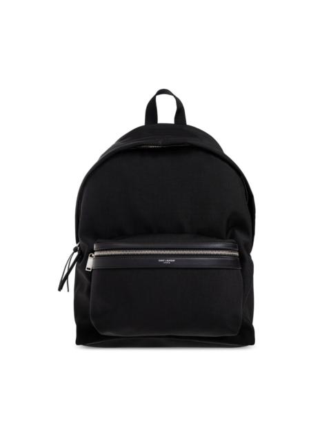 SAINT LAURENT Saint Laurent City Black Backpack New & Authentic