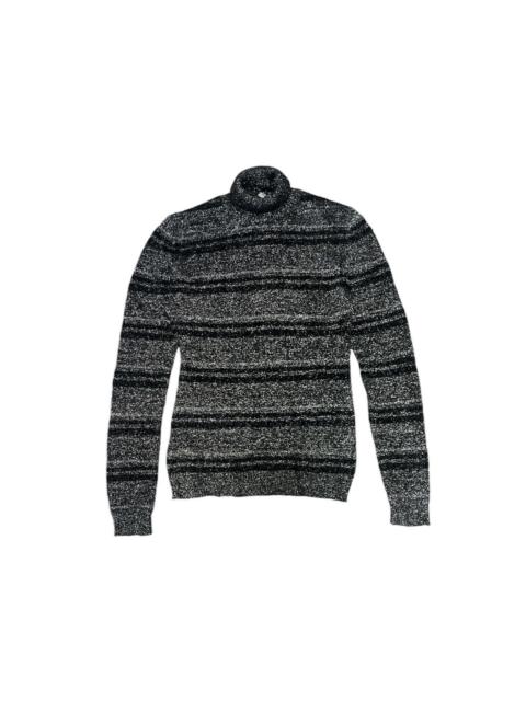 Miu Miu Miu Miu Metallic Mesh jumper turtleneck knit viscose