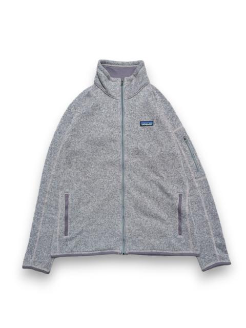 Patagonia Better Sweater Fleece Jacket Pink Gray Outdoor