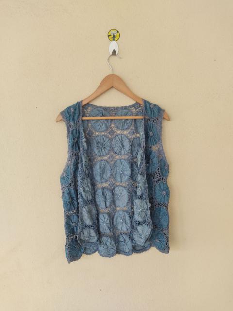 Other Designers Vintage - VINTAGE DENIM HANDMADE VEST