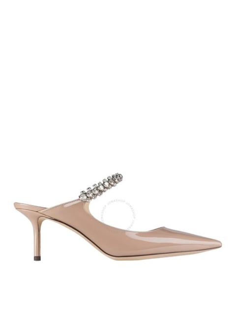 JIMMY CHOO Jimmy Choo Bing 65 Patent Leather Mules