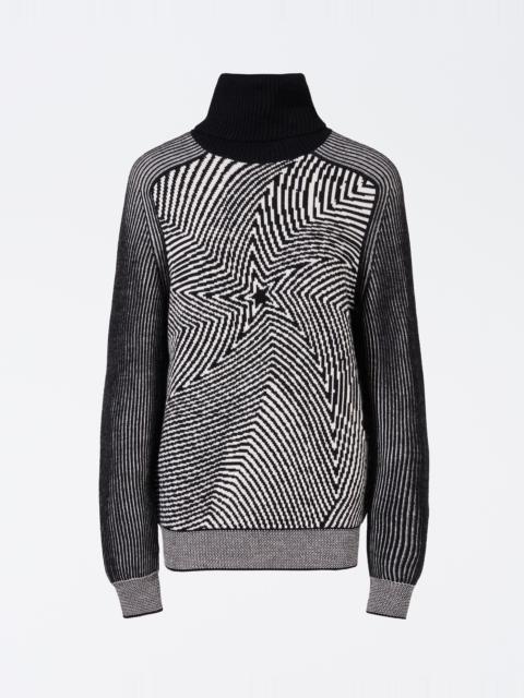 PERFECT MOMENT Star Merino Wool Turtleneck Sweater