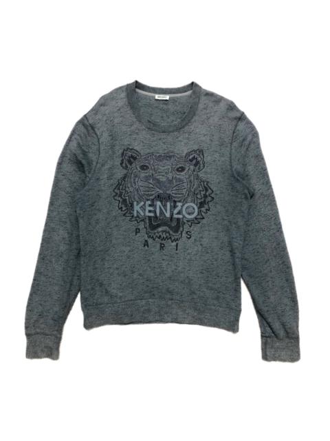 Kenzo Paris Tiger Embroidered Crewneck