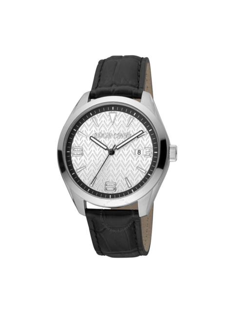 Roberto Cavalli Roberto Cavalli Fashion Watch Quartz Silver Dial Men's Watch RC5G048L0015