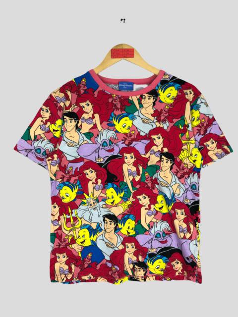 Other Designers Vintage - The Little Mermaid All overprint Tee By Tokyo Disneyland