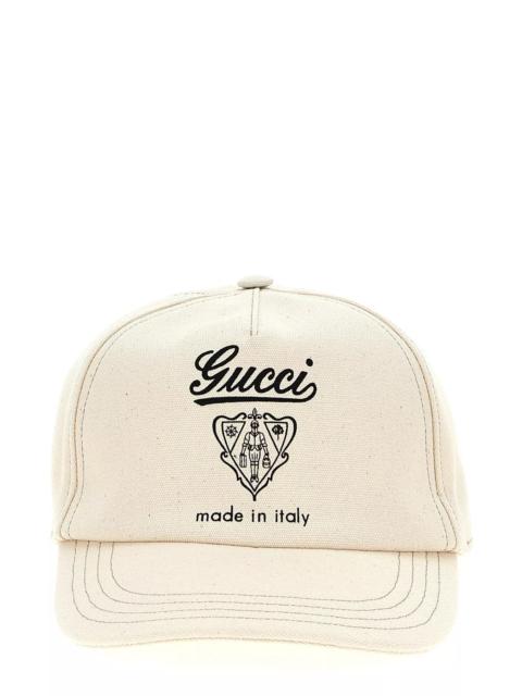 GUCCI Gucci Men Gucci Coat Of Arms Cap