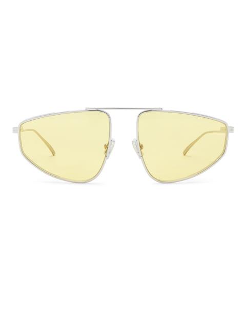 Bottega Veneta Light Ribbon Pilot Sunglasses
