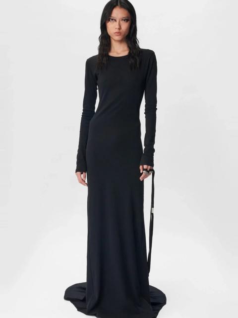 Ann Demeulemeester Jesse Long Sleeve X-Long Flared Dress