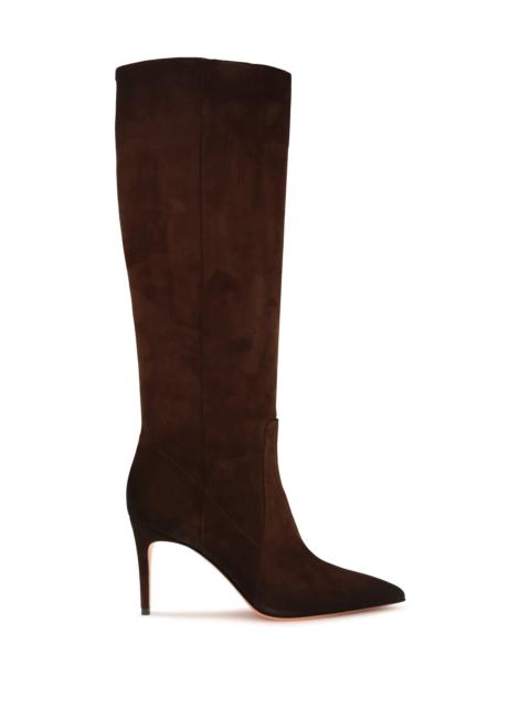 Santoni Santoni Pointed High Boots Brown Women