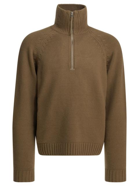 TOM FORD Tom Ford Cashmere wool blend half-zip sweater (IT 50)
