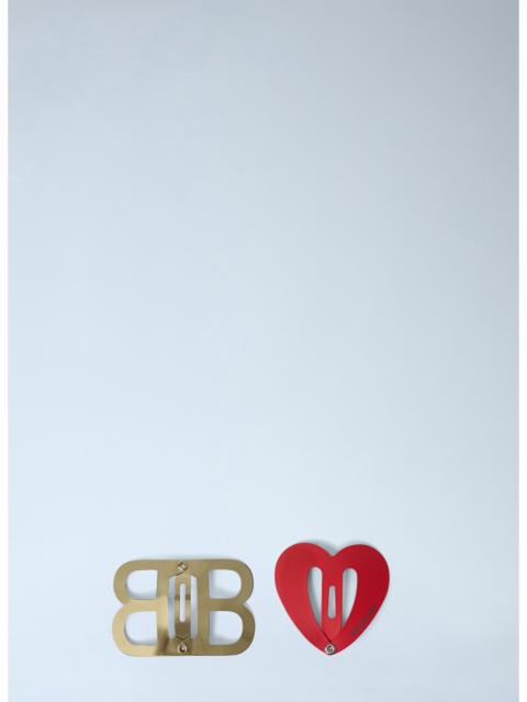 BALENCIAGA Balenciaga Women Set Of Two Bazr Lov Bb Hair Clips