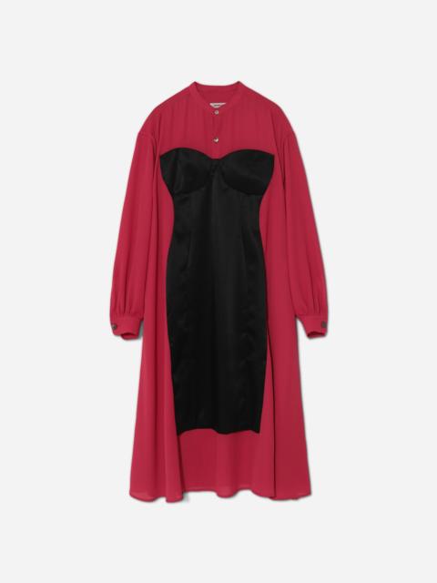 UNDERCOVER Women's Outline Maxi Dress Dark Pink