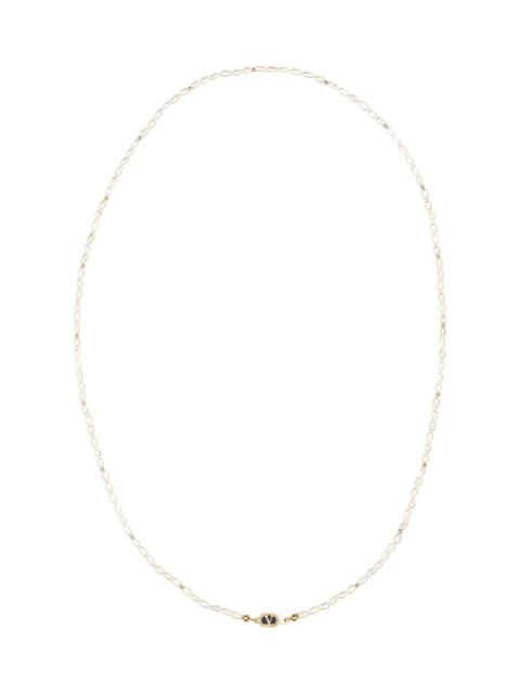 Valentino Pearls Ovalette Necklace