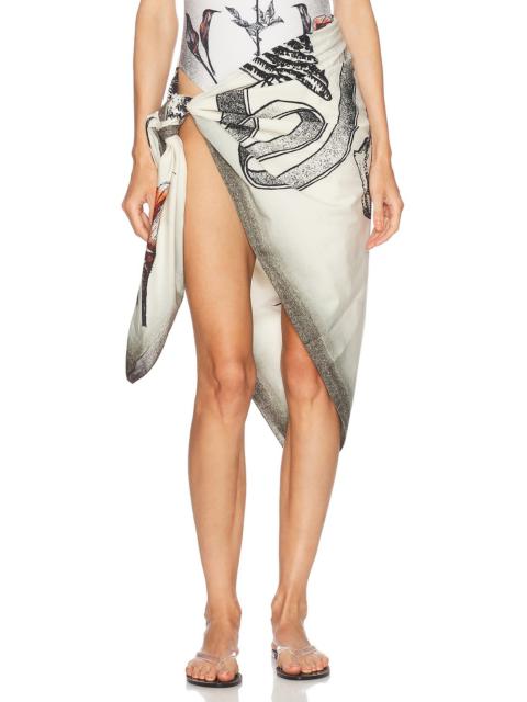 Jean Paul Gaultier Tattoo Bird Pareo