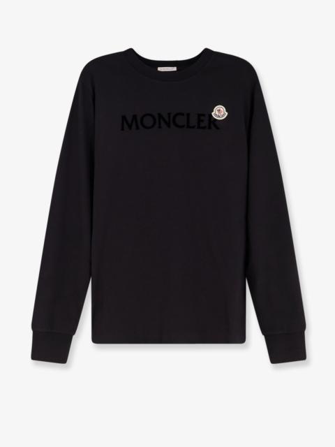 Moncler Moncler Cotton T-Shirt With Logo Print