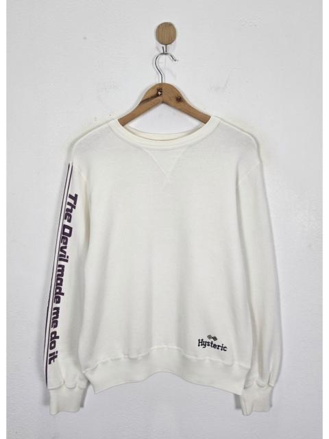 Hysteric Glamour Hysteric Glamour The Devil Made Me Do it sweatshirt