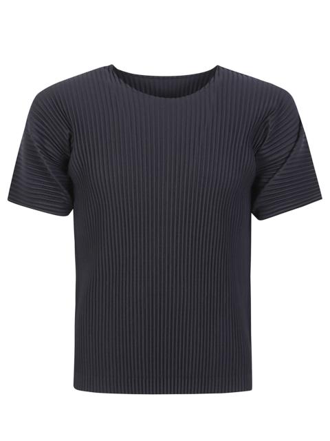 ISSEY MIYAKE Homme Plisse' Issey Miyake Men Long Sleeve Roundneck T-Shirt