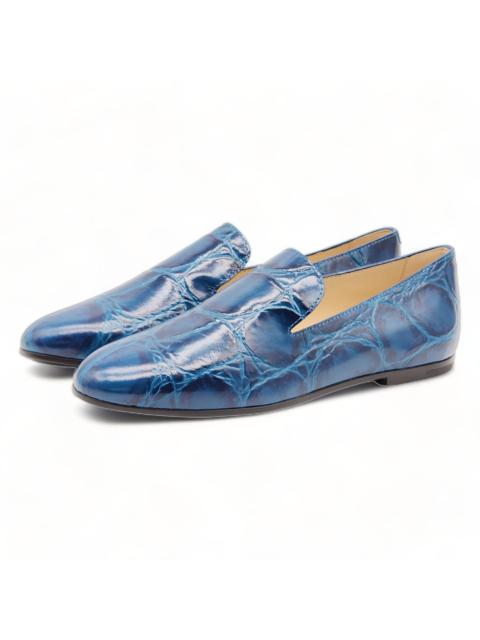 Tod's Tod's Mocassino Gomma Slip On Shoes - Blue