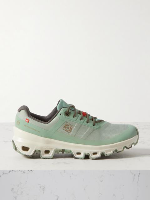 Loewe + On Cloudventure Recycled-canvas And Mesh Sneakers