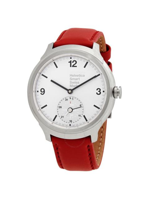 Other Designers Mondaine Helvetica No1 Bold Quartz Silver Dial Men's Watch MH1.B2S80.LC