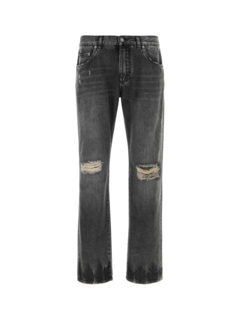 Dolce & Gabbana Dolce & Gabbana Men Black Denim Jeans